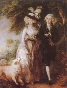 Thomas Gainsborough Mr and Mrs William Hallett France oil painting artist